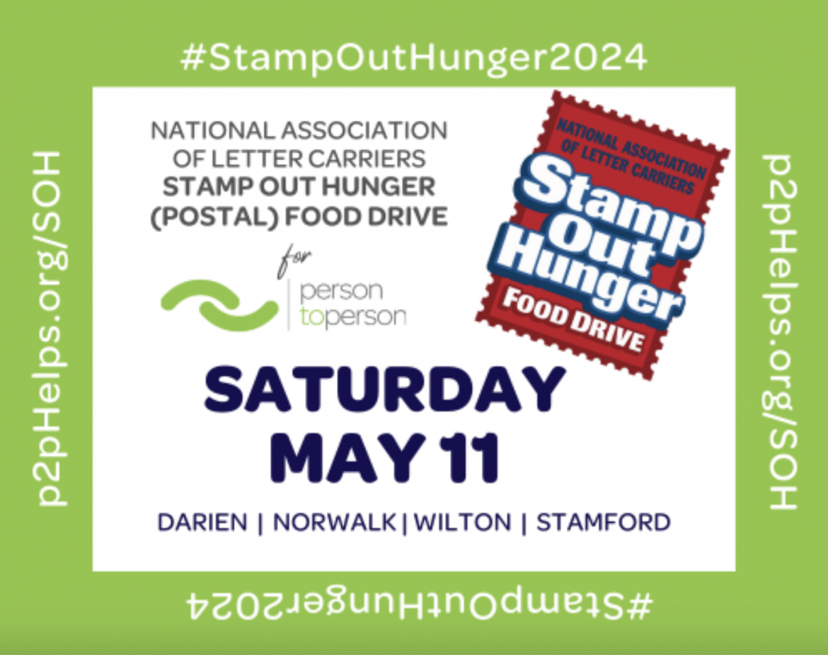 2024 Stamp Out Hunger poster